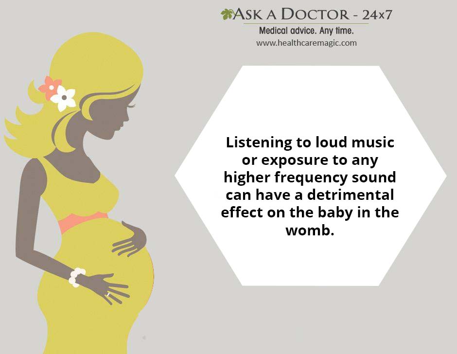 Loud noises during pregnancy