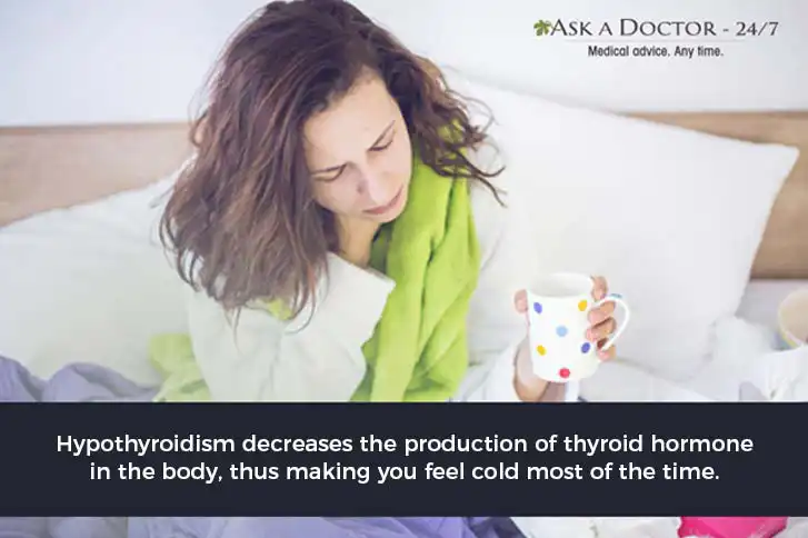 My Hands and Feet Are Always Cold! Can It Be A Sign Of Thyroid?