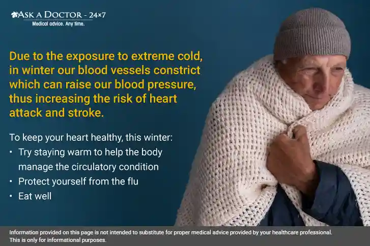 How Freezing Winter Weather Increases the Risk of Heart Attack?