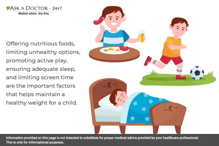 How To Help Your Children Maintain A Healthy Weight?