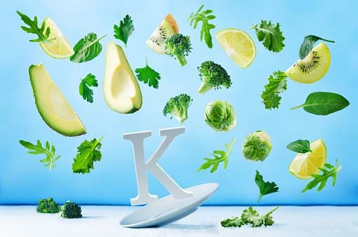 green food rich in vitamin K